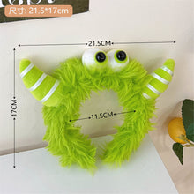 Load image into Gallery viewer, PLUSH MONSTER Adult Headband for role play party gift
