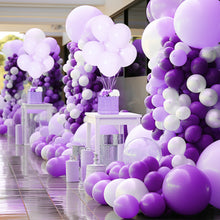 Load image into Gallery viewer, HOHO MONKEY 4 Set Purple Hot Air Balloons Table Centerpieces for Hot Air Balloon Themed Baby Shower Decorations for Girls Birthday Party Wedding Table Decorations(Without Flowers)
