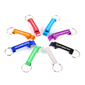 Customaster Promotional Gift Personalized Aluminum Bottle Openers