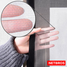 Load image into Gallery viewer, Netbros Window Screen Fiberglass mesh with Velcro Tape Custome Size
