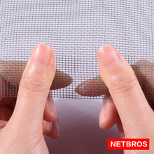 Load image into Gallery viewer, Netbros Window Screen Fiberglass mesh with Velcro Tape Custome Size
