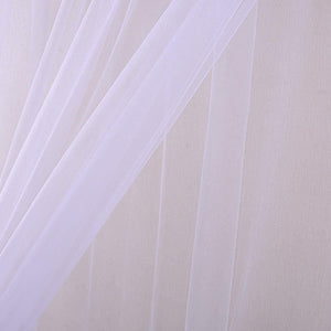 HB HBB MAGIC White Sheer Tulle Backdrop Curtains Net Curtains for Parties, Wedding, Baby Shower, Birthday Party, Photo Booth Backdrop Curtain Drapes Decorations 10 ft X 7 ft