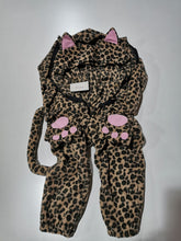 Load image into Gallery viewer, HTPER Kids Leopard Pajamas Oneside Cheetah Costume for Boys Girls Animals Onepiece
